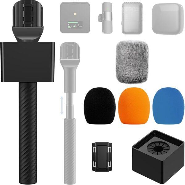 Тримач для бездротового петличного мікрофона Get Rich Lavalier Microphone Intew Handle