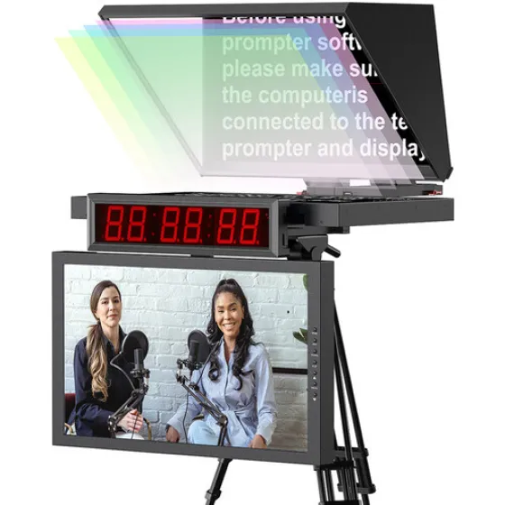 Телесуфлер DesView DT24 Dual-Screen Teleprompter Kit (24") (DT24)
